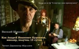 Шукшин Василий - Как Андрей Иванович Куринков, ювелир, получил 15 суток