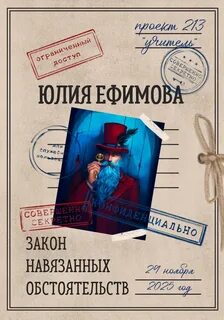 Ефимова Юлия - Проект 213: учитель 01. Закон навязанных обстоятельств