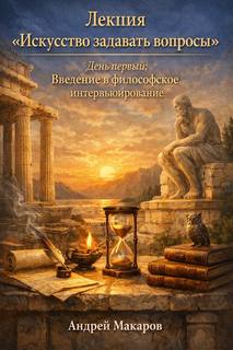 Макаров Андрей - Лекция «Искусство задавать вопросы». День первый: Введение в философское интервьюирование»