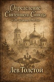 Толстой Лев - Определение Святейшего Синода от 20-22 февраля 1901 года