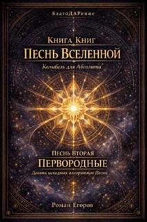 Егоров Роман - Песнь вселенной. Песнь вторая. Первородные. Девять исходных алгоритмов Песни